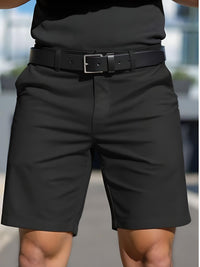 Herren elegante Urlaubsshorts | Kurze – Schwarz