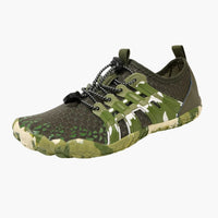 Unisex Barfußschuhe mit Bedrucktem Obermaterial – Oliv