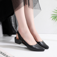 Giselle | Flache Schuhe Mit Geschlossener Spitze Für Damen – Schwarz