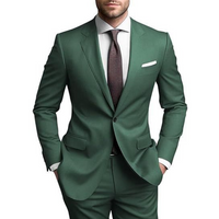 Herrenanzug Im Modernen Stil Für Hochzeitsgäste | Elegant – Grün
