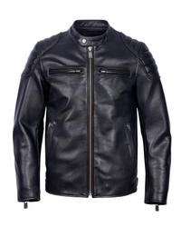 Rainer® | Vintage-Lederjacke – Schwarz