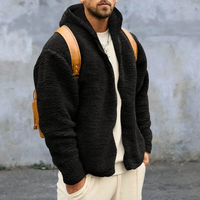 Sayetta | Fleecejacke für Männer – Schwarz