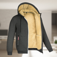 Liam | Komfortable Jacke – Dunkelgrau