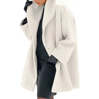 Damen Winter Trenchcoat | Warm & Elegant | Verschiedene Farben – Weiß