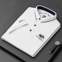 Nareno - Poloshirt mit weichem Griff – Weiß