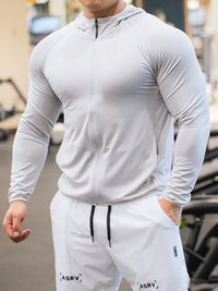 Artexo | Atmungsaktives Sportshirt für Herren Sommer – Hellgrau