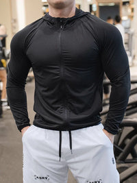 Artexo | Atmungsaktives Sportshirt für Herren Sommer – Schwarz