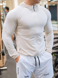 Artexo | Atmungsaktives Sportshirt für Herren Sommer – Weiß