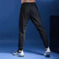 Hezora | Atmungsaktive Jogginghose für Herren Fitness – Schwarz