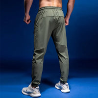 Hezora | Atmungsaktive Jogginghose für Herren Fitness – Oliv