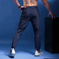 Hezora | Atmungsaktive Jogginghose für Herren Fitness – Blau