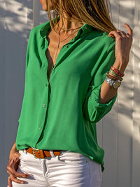 Tess | Einzigartige elegante Bluse – Grün