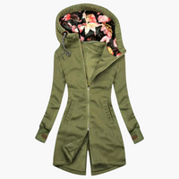 Damen Wind- und Wasserdichte Outdoorjacke | Atmungsaktiv – Grün