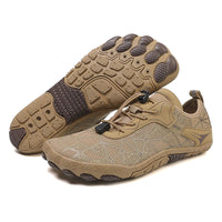 Petra | Wasserdichte Unisex Barfußschuhe – Khaki