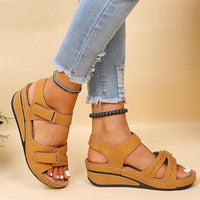 Madilynn | Orthopädische Sandalen für Frauen – Braun