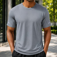 Falken™ Shirt mit UPF 50+ Sonnenschutz und DryFit-Technologie – Grau