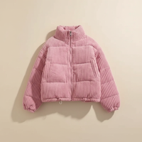 Zurich Quilted Puffer Jacket – Rosa