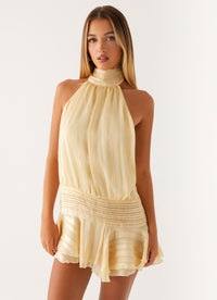 Miana | Minikleid – Gelb