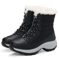 Yiesani | Winterschuhe – Schwarz