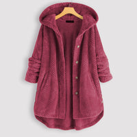 Kokari | Winter-Wendefleece-Kapuzenjacke – Rosa