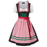 Bronte | Oktoberfest Dirndlkleid | 2025 – Tartan rot