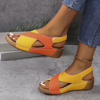 Bequeme Orthopädische Damen Sandalen – Koralle