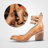 Zina - Bequeme und Modische Damenschuhe – Braun
