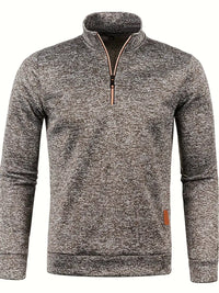 Janik | Freizeitpullover für Männer – Kaffee