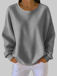 Camille | Leichter Sommerpullover – Grau