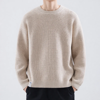 Adrian | Herren Legerer Strickpullover – Beige