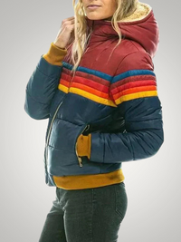 Emilia | Damen Alpine Outdoor Reißverschluss Jacke – Marine