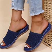 Atmungsaktive Sommerschuhe für Damen | Bequem – Blau