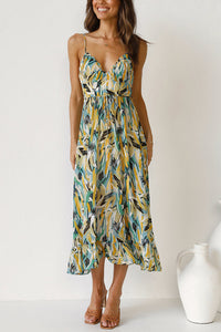 Cicie | Farbiges Kleid – Grün