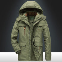 ICON Jacke - Stylische warme Fleecejacke – Grün