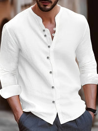 Ulysses | Button Down Herren Hemd – Weiß