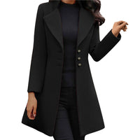 Elisia – Elegante & Warme Damenjacke – Schwarz