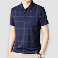 Lumi | Polo Shirt With Chest Pokcet – Blau