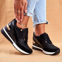 Maisy | Moderne Sneakers mit ultimativen Komfort™ – Schwarz