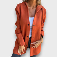 Elisa – Leichter Mantel für den Frühling – Orange