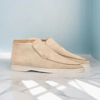 Ben | Herren Lässig Slip-On Slipper – Beige