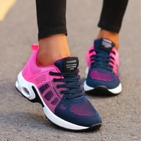Bequeme Sportschuhe für Damen | lauf – Rosa/Blau