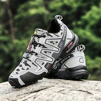 Unisex Wasserdichte Robuste Outdoor Wanderschuhe – Weiß