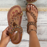 Victoria | Bequeme orthopädische Damensandalen – Karamell