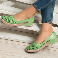 Heidi-Mode - Priestly orthopädische hohle Sandalen – Grün