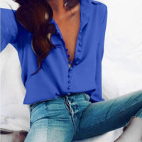 Heidi-Mode | Elegante Bluse für Frauen – Blau