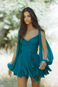 Martha | Sommer Kleid – Blau