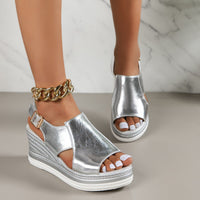 Palma - Orthopädische Sandalen – Silber