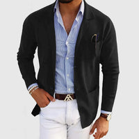 Olivier - Komfortabler Blazer – Schwarz