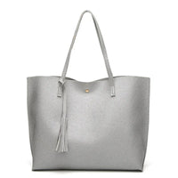 Istar Weiche Schultertasche – Silber