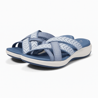 Damarra - Stützende orthopädische Sandalen – Blau